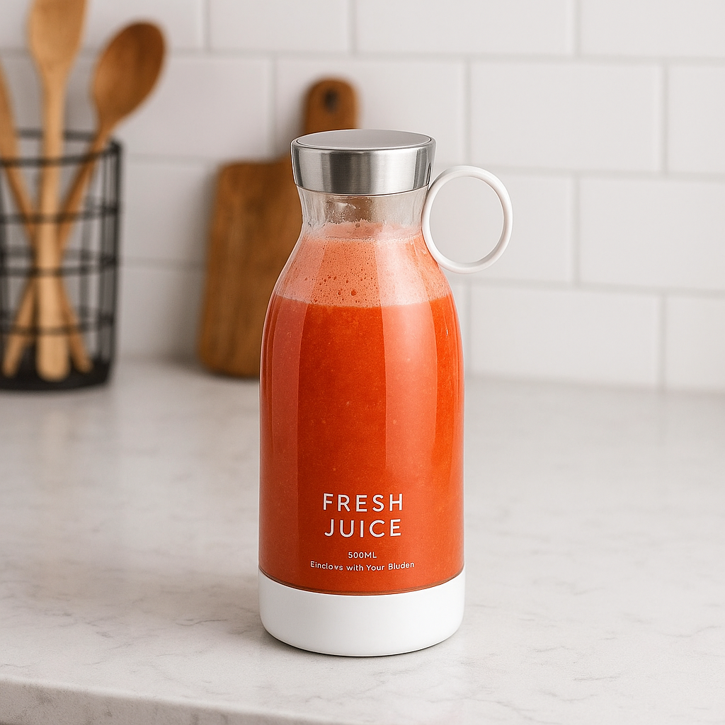Mini Mixeur - Blender Portable Électrique 350 ml – Recharge Sans Fil & Lames Inox pour smoothie🍹