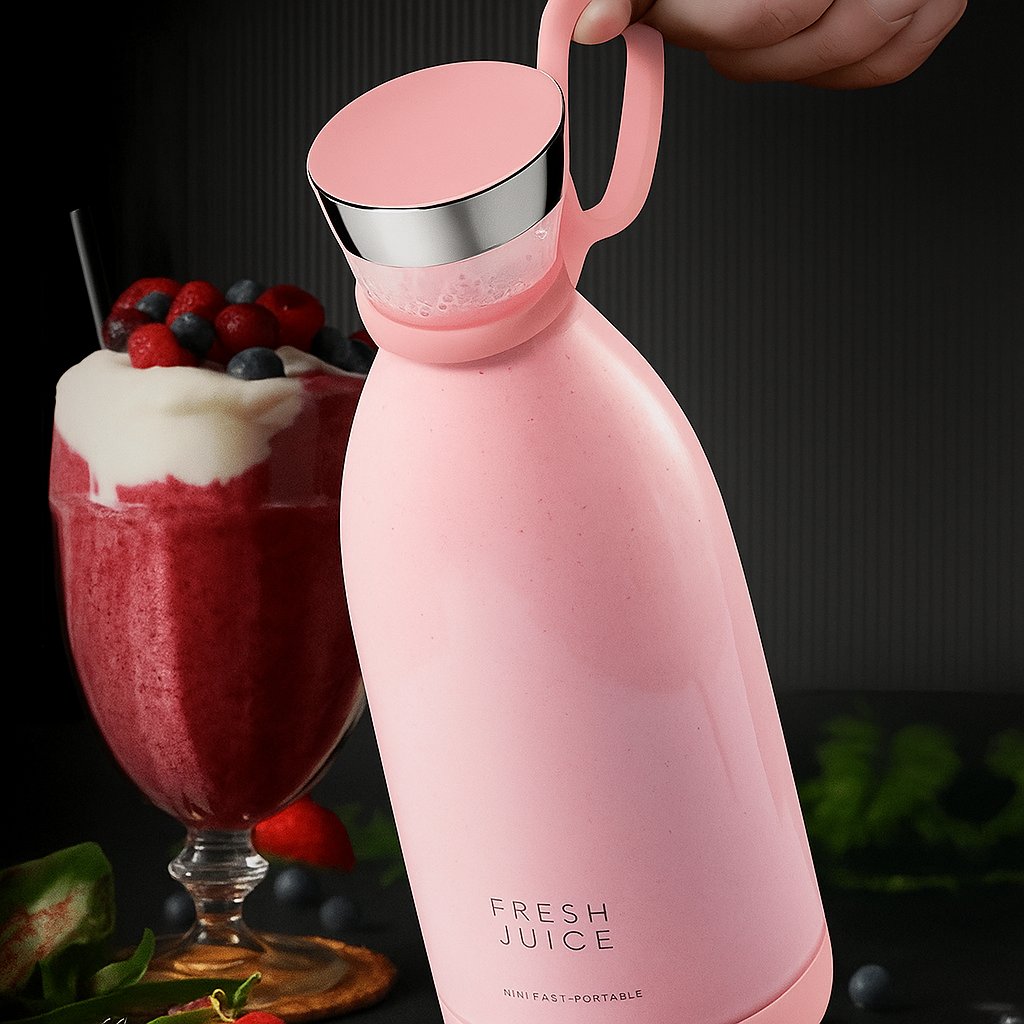 Mini Mixeur - Blender Portable Électrique 350 ml – Recharge Sans Fil & Lames Inox pour smoothie🍹