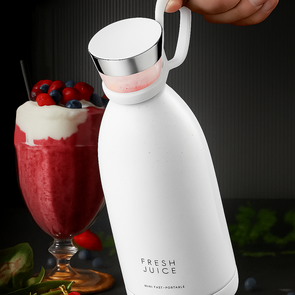 Mini Mixeur - Blender Portable Électrique 350 ml – Recharge Sans Fil & Lames Inox pour smoothie🍹